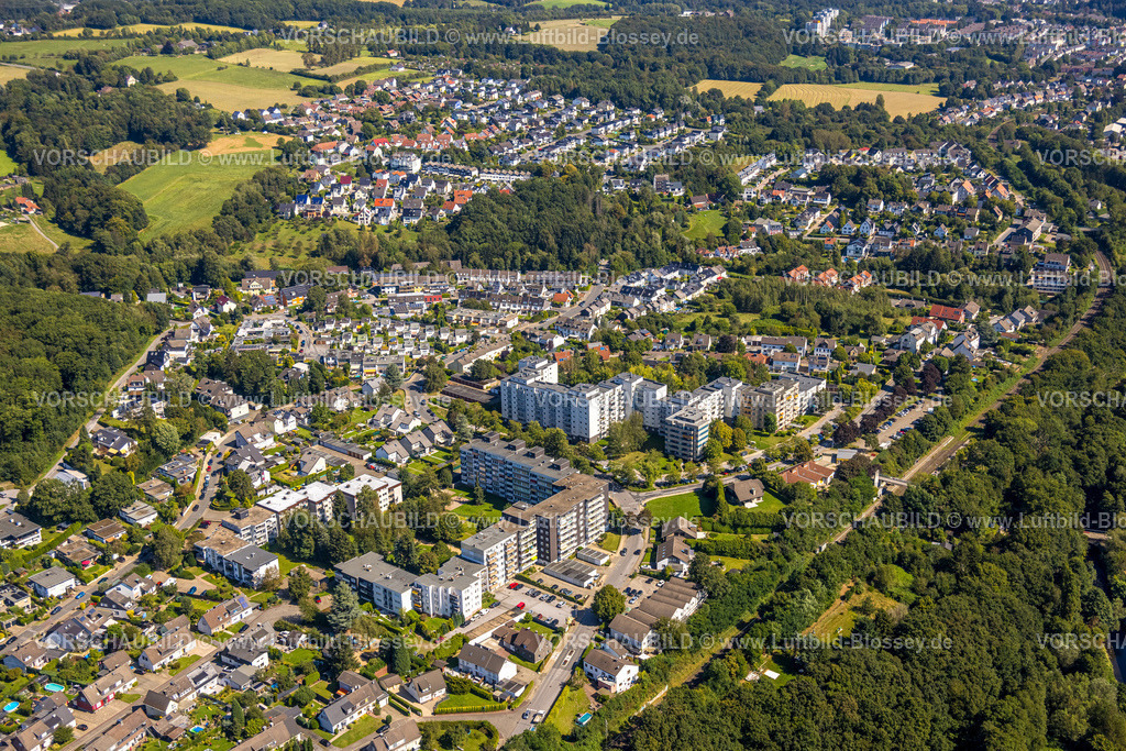 Gevelsberg240815587 | Luftbild, Hochhaus Wohngebiet Ortsansicht Ortsteil Berge, Gevelsberg, Ruhrgebiet, Nordrhein-Westfalen, Deutschland