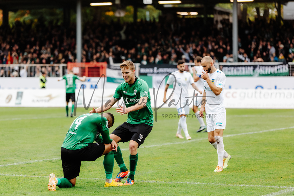 Regionalliga West, Saison 2022/2023, 13. Spieltag: SC Preußen Münster - 1. FC Düren | Regionalliga West, Saison 2022/2023, 13. Spieltag: SC Preußen Münster - 1. FC Düren am 22.10.2022 in Münster (Preußenstadion), Deutschland, Foto: sportfotografie.ms | Markus Paletta - Realisiert mit Pictrs.com
