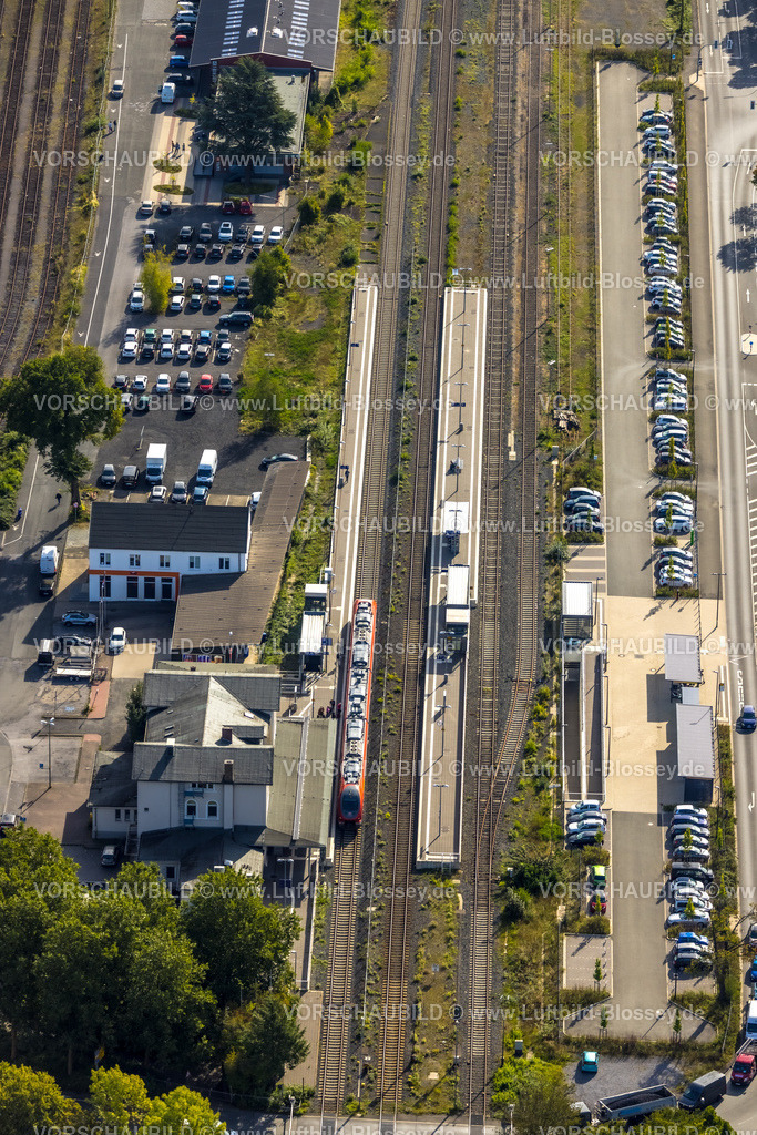 Arnsberg230904527 | Luftbild, Bahnhof Arnsberg-Neheim-Hüsten, Hüsten, Arnsberg, Sauerland, Nordrhein-Westfalen, Deutschland