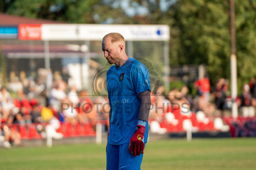 SSV Schwäbisch Hall vs. SG Sonnenhof Großaspach, Fussball, WFV-Pokal, 3. Runde, 11.08.2026 | Maximilian Reule (SG Sonnenhof Großaspach, #01),SSV Schwäbisch Hall vs. SG Sonnenhof Großaspach, Fussball, WFV-Pokal, 3. Runde, 11.08.2026