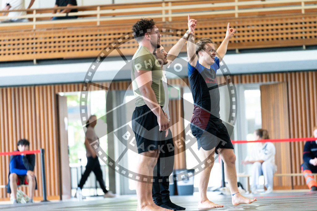 20240608PBB03894 | Fighters compete during the ILLCS VII summer edition luta livre competition in Hannover, Germany, on June 8, 2024.