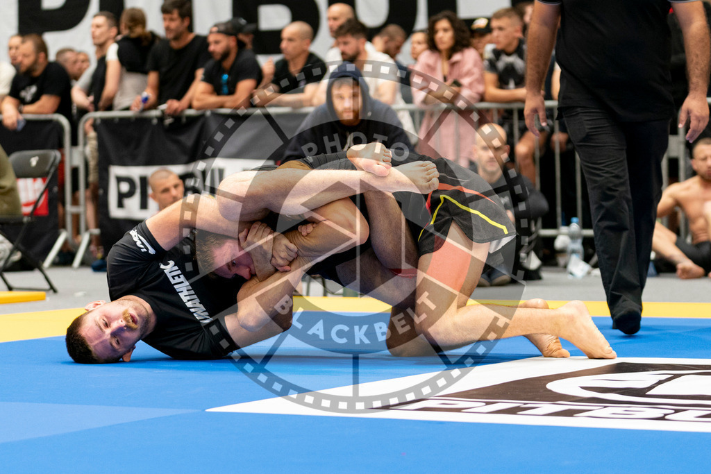 20230916PBB2027 | Fighters compete during the grappling tournement ADCC Trials (European, Middle East and African Championship) in Warsaw, Poland, on September 16, 2023.