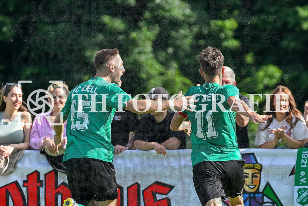 GER, FC Zell - FC Wittlingen, Fussball, Rothaus Bezirkpokal, Finale, Saison 2024/2025, 29.05.2025 | GER, FC Zell - FC Wittlingen, Fussball, Rothaus Bezirkpokal, Finale, Saison 2024/2025, 29.05.2025Foto: TH Fotografie/Thomas Hess