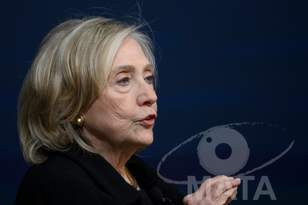 _DWA3691 | Die US-Politikerin Hillary Clinton auf der Veranstaltung Bridging Scholarship and Statecraft im Rahmen der Münchner Sicherheitskonferenz 2026. München, 13.02.2026 Bayern Deutschland  - Realisiert mit Pictrs.com