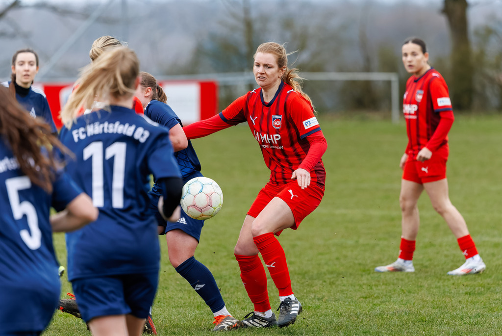 HÄRFCH_260404_3-47 | FC Härtsfeld 03 vs. 1.FC Heidenheim 1846 II, Fußball, Frauen, Bezirksliga, 2025/2026, 11. Spieltag, 04.04.2026 in Dunstelkingen (Foto: Michael Bulling) - Realisiert mit Pictrs.com