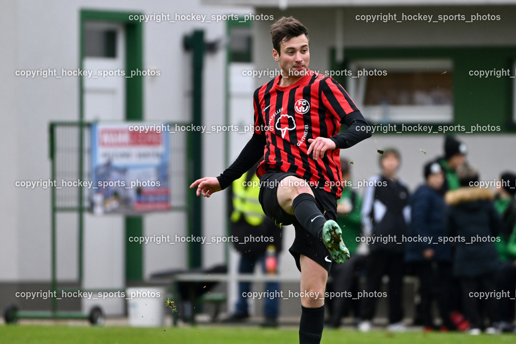 SV Donau vs. FC Nussdorf Debant | #19 Lukas Eder FC Nussdorf Debant, SV Donau vs. FC Nussdorf Debant, SV Donau vs. FC Nussdorf Debant am 08.11.2025 in Klagenfurt (Sportplatz Donau), Austria, (Photo by Bernd Stefan)