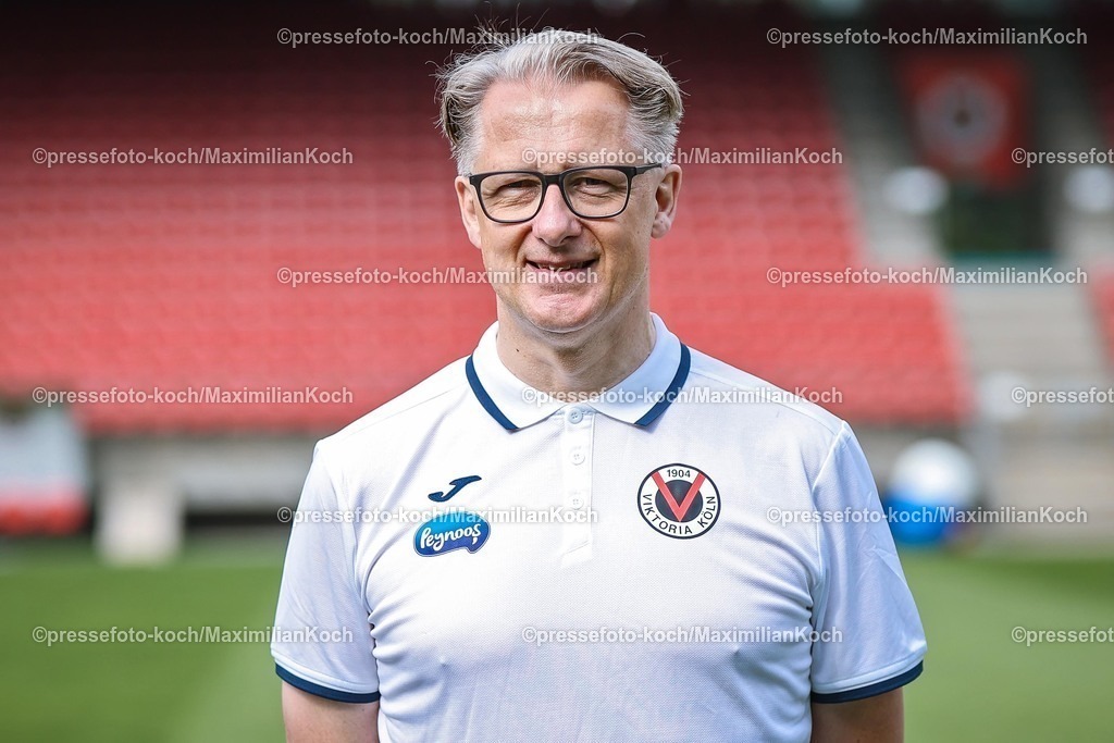 FCVK17072501104 | Prof. Dr. med. Marc Horlitz; FC Viktoria Köln 1904; 3.Liga, Porträttermin, 2025/2026, 17.07.2025