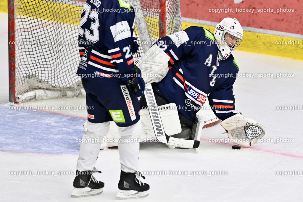 ATSE Graz vs. EHC Lustenau | #32 Zeugswetter Florian ATSE Graz, ATSE Graz vs. EHC Lustenau, ATSE Graz vs. EHC Lustenau am 14.02.2026 in Graz (Merkur Eishalle ), Austria, (Photo by Bernd Stefan)