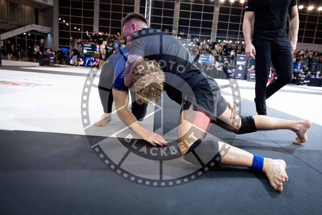 20260214PBB3498 | Fighters compete during the ADCC European Trials  competition day 1 in Belgrade, Serbia, on February 14, 2026.