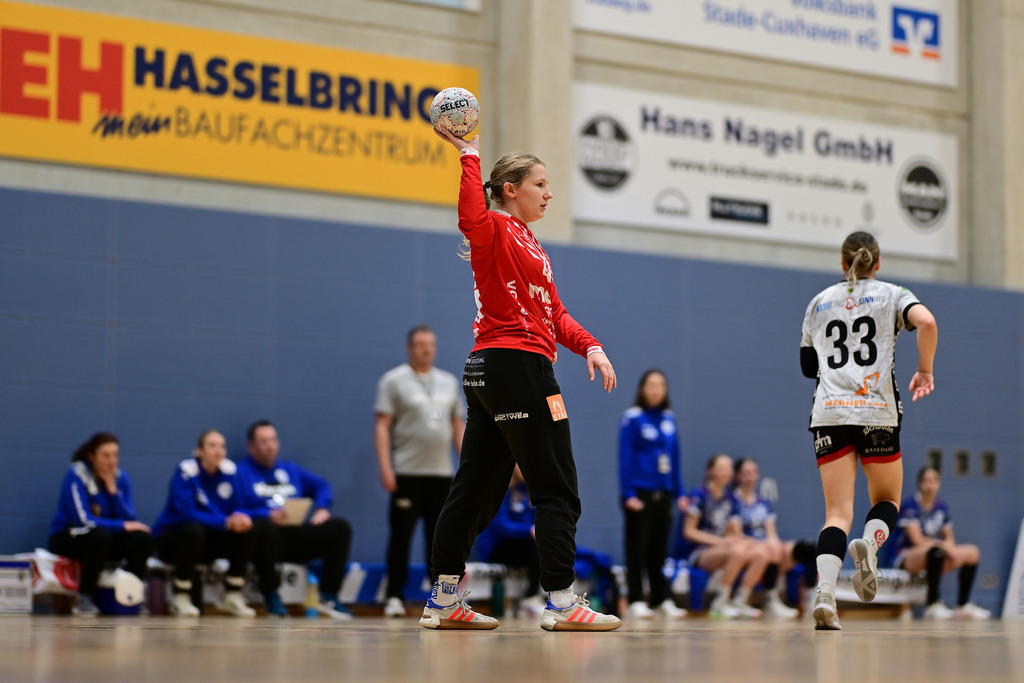 Handball I Frauen I Saison 2025-2026 I Regionalliga I 5. Spieltag I HSG Stade-Fredenbeck - TuS Jahn Hollenstedt | Der Sportfotograf. - Realisiert mit Pictrs.com