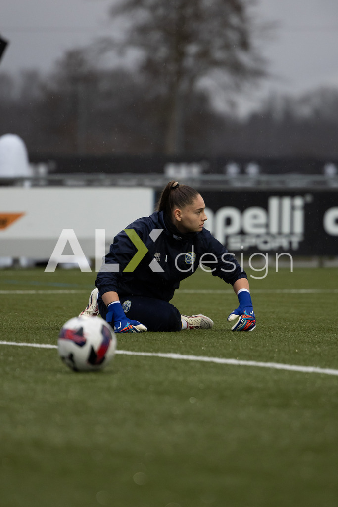 Fußball I Frauen I Saison 2025-2026 I AXA Women's Super League | Women I 14. Spieltag I Grasshoppers Club Zürich - FC Luzern I 14.02.2026 | 1 Lea Kramoviku (CH) (FC Luzern) – Tor - Realisiert mit Pictrs.com