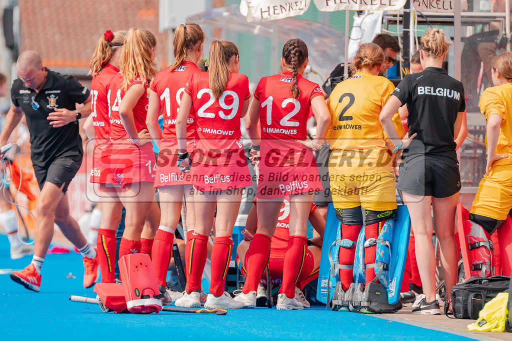 HK_20230716_102985 | Euro Hockey WU18 Girls Finale Belgium vs Germany Championship Girls & Boys am 16.7.2023 CHTC , Krefeld ,