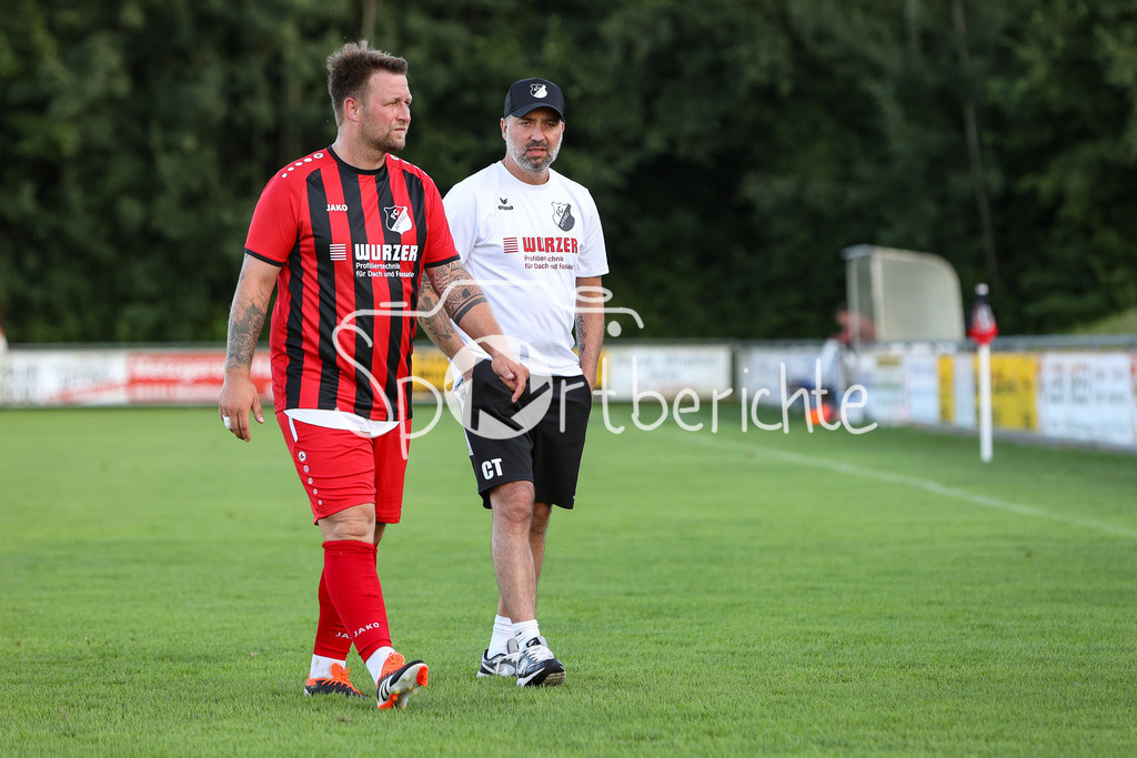 FC Affing - Kissinger SC | Affing #8 Tobias JORSCH / Antonio CUEVAS