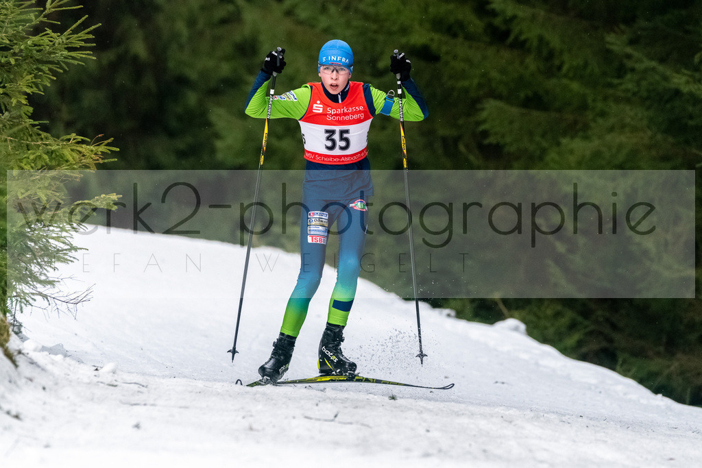 Thür. Landesmeisterschaften | Scheibe-Alsbach am 30. Januar 2022