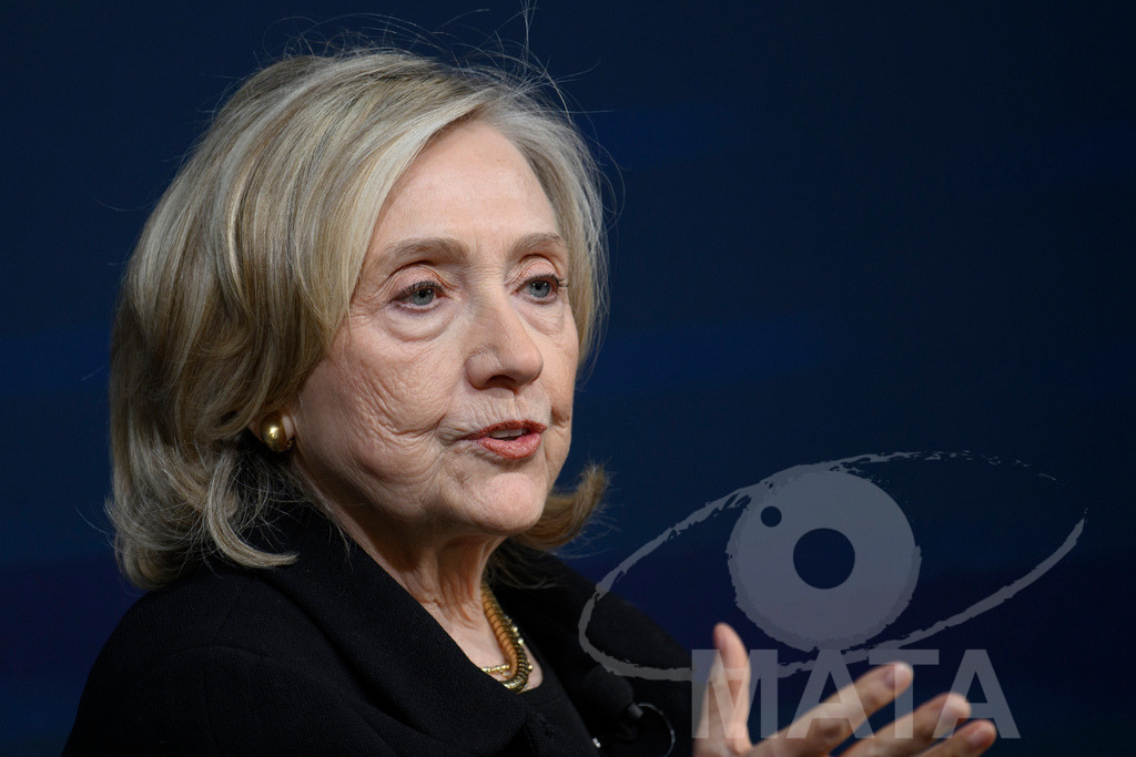 _DWA3703 | Die US-Politikerin Hillary Clinton auf der Veranstaltung Bridging Scholarship and Statecraft im Rahmen der Münchner Sicherheitskonferenz 2026. München, 13.02.2026 Bayern Deutschland  - Realisiert mit Pictrs.com