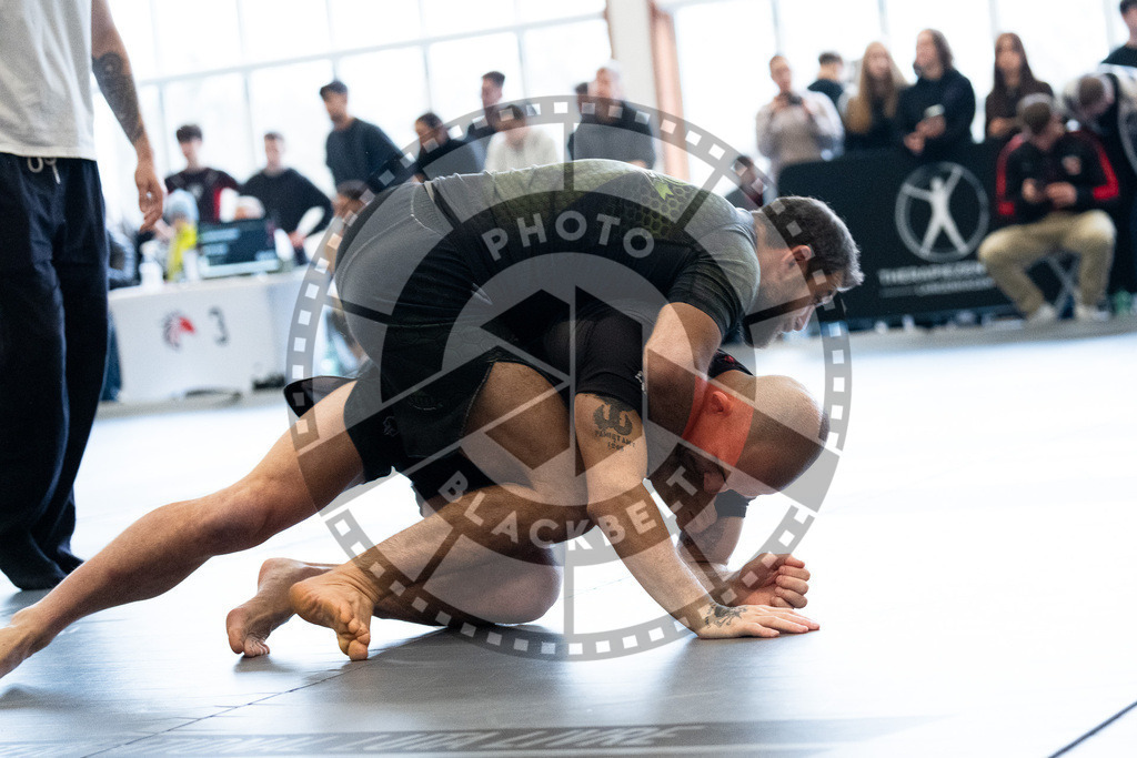 20251129PBB5870 | Fighters compete during the luta livre competition ILLCS XI winter edition on November 29, 2025 in Hannover, Germany.