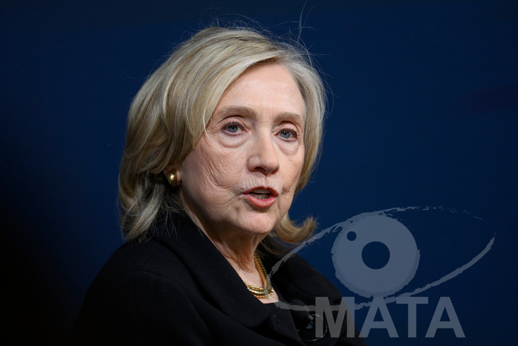 _DWA3949 | Die US-Politikerin Hillary Clinton auf der Veranstaltung Bridging Scholarship and Statecraft im Rahmen der Münchner Sicherheitskonferenz 2026. München, 13.02.2026 Bayern Deutschland  - Realisiert mit Pictrs.com