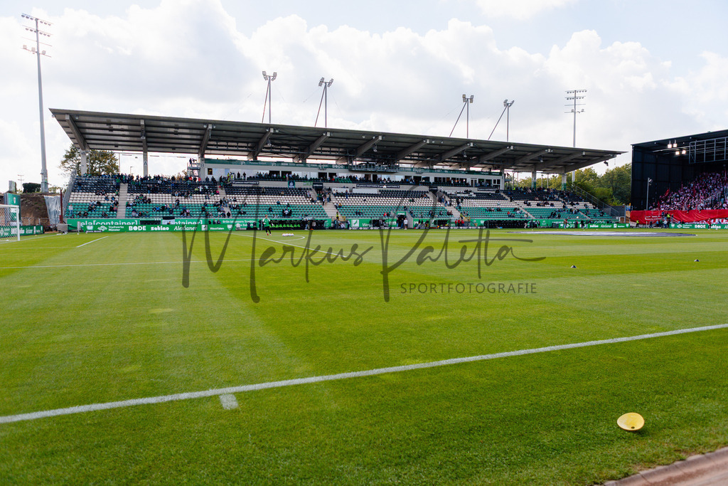 2. Bundesliga, Saison 2025/26, 5. Spieltag : SC Preußen Münster - Fortuna Düsseldorf | Münster, 14.09.2025: 2. Bundesliga, 5. Spieltag, SC Preußen Münster gegen Fortuna Düsseldorf im LVM-Preußenstadion in Münster. Foto: sportfotografie.ms | Markus Paletta - Realisiert mit Pictrs.com