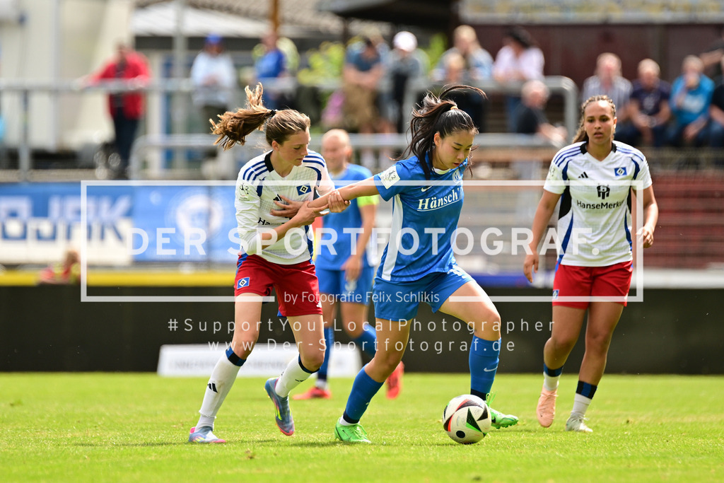 Fußball I Frauen I Saison 2024-2025 I 2. Bundesliga I 26. Spieltag I SV Meppen - Hamburger SV I 022825 | Der Sportfotograf. - Realized with Pictrs.com