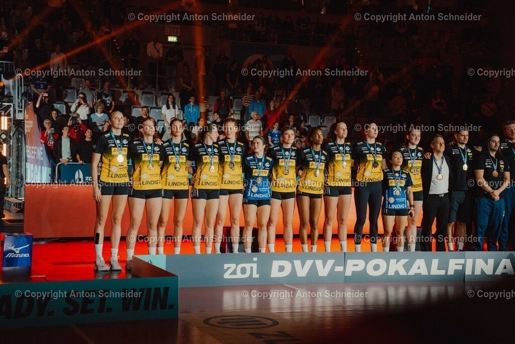 Vollyballpokalfinale 25/26 Mannheim | Zoi DVV Pokalfinale am 28.02.2026 in Mannheim I VfB Suhl LOTTO Thüringen - Allianz MTV Stuttgart I VfB Friedrichshafen - SVG Lüneburg - Realisiert mit Pictrs.com