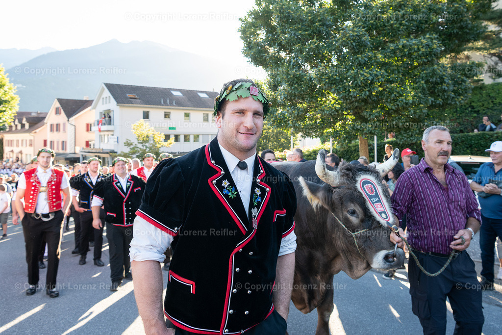 Schwingen -  ESAF Empfang Schwingerkönig 2025 | Maienfeld, 3.9.25, Schwingen - ESAF Empfang Schwingerkönig.