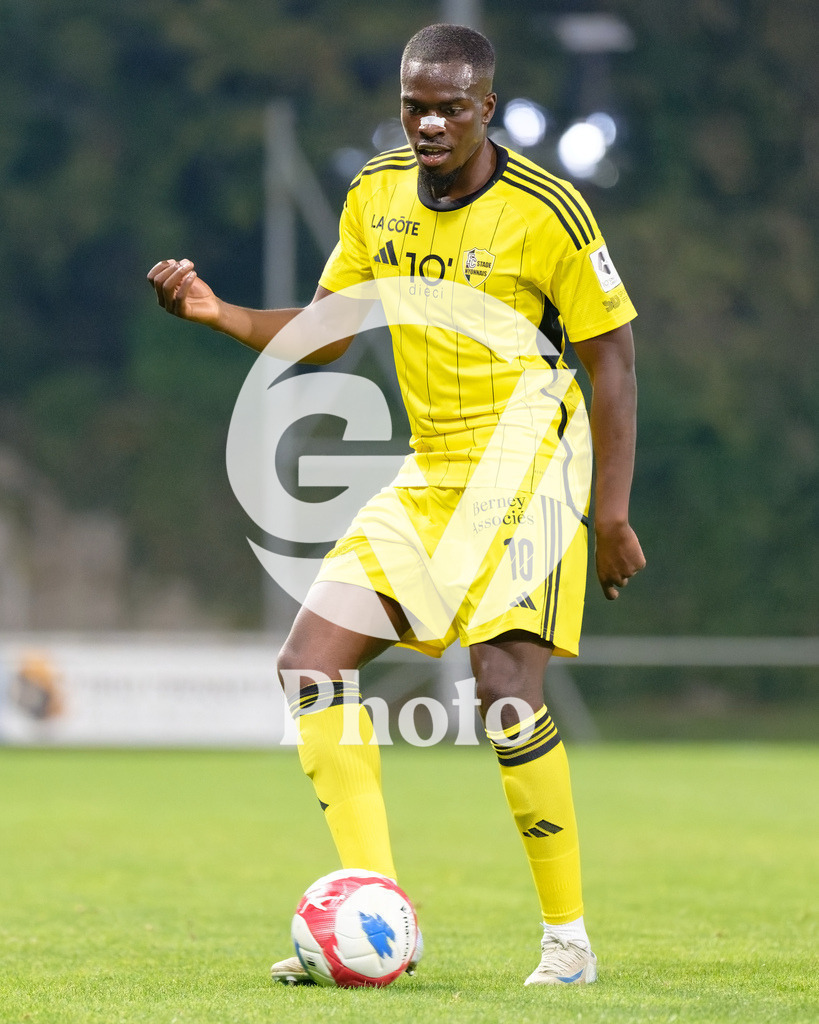 dieci Challenge League - FC Stade Nyonnais v FC Wil 1900 |  during the dieci Challenge League match between FC Stade Nyonnais and FC Wil 1900 at Centre sportif de Colovray in Nyon, Switzerland