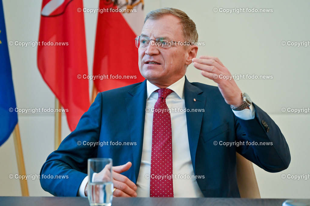 LH Thomas Stelzer (VP)_ 29.12.2022-20 | 29.12.2022, Landhaus Linz, AUT, LH Thomas Stelzer (VP), im Bild LH Thomas Stelzer (VP, Landeshauptmann Oberoesterreich)