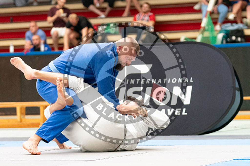 20230826PBB52179 | Fighters compete during the AJP INTLPRO BJJ and grappling competition in Hamburg, Germany, on August 26 2023.