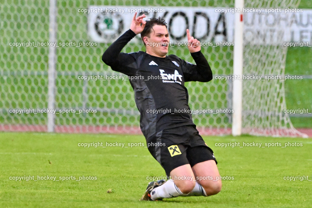 SV Rapid Lienz vs. URC Thal Assling | #11 Pascal Oliver Kofler Thal Assling, Jubel, SV Rapid Lienz vs. URC Thal Assling, SV Rapid Lienz vs. URC Thal Assling am 08.06.2024 in Lienz (Dolomiten Satadion), Austria, (Photo by Bernd Stefan)