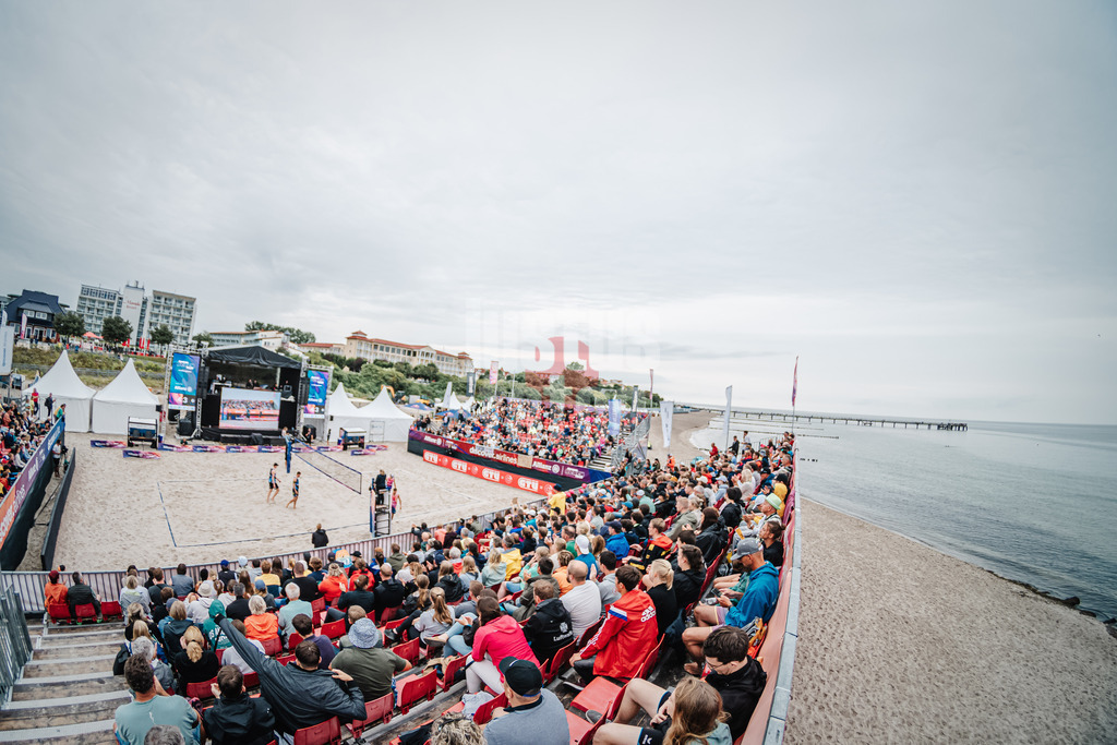 Beachvolleyball | Männer | Allianz German Beach Tour 2024 | Tourstop Kühlungsborn 2 | 18.08.2024 | Die Arena am Strand von Kühlungsborn