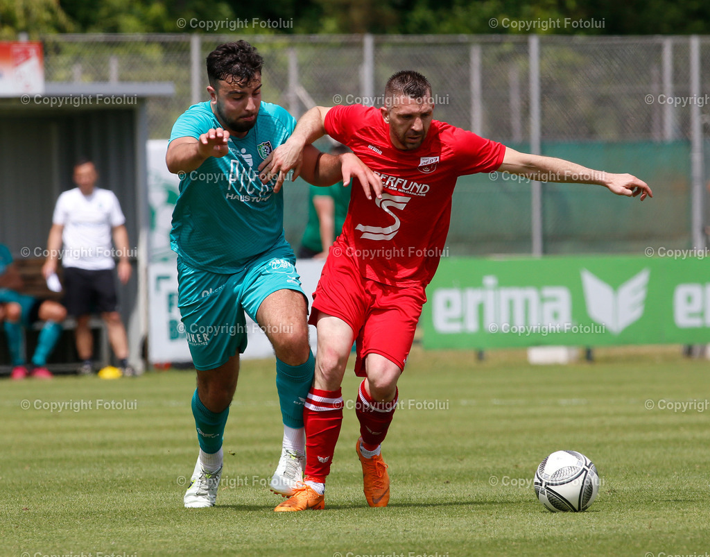 A_LUI_10062023_23 | SPORT,FUSSBALL, LL.OST ASKOE OEDT 1B-UFC PIENO ROHRBACH 10.06.2023 IM BILD: DAVOR KUKEC (OEDT1B) UND FLORIAN HARTMANN (ROHRBACH) FOTO:FOTOLUI