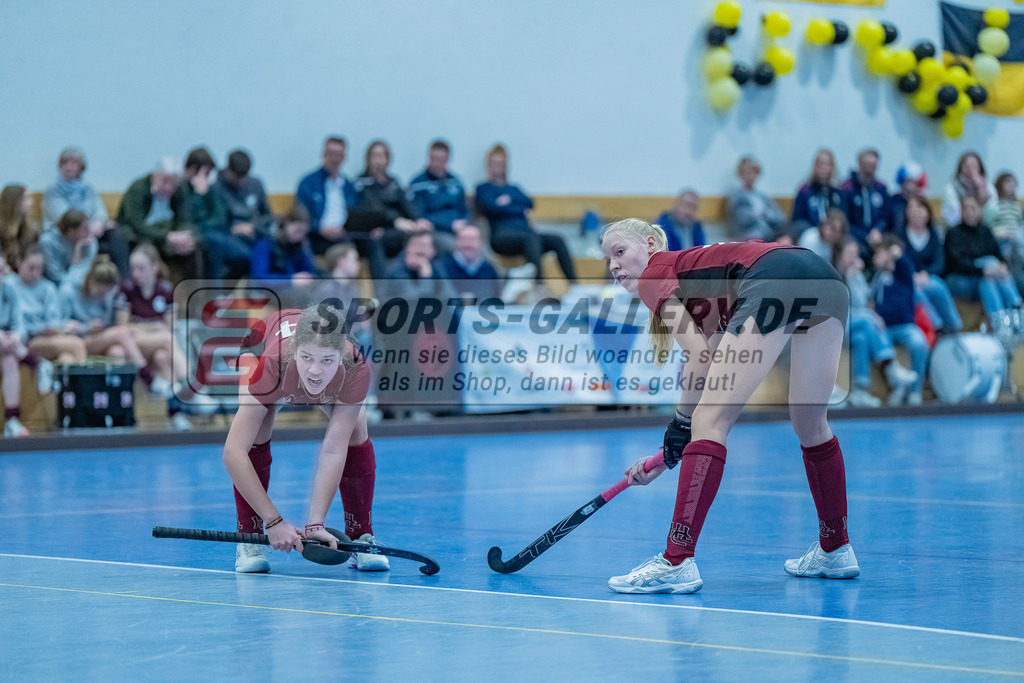 HK_20240303_109042 | Spiel um Platz 7 Deutsche Meisterschaft WU16 am 3.3.2024 Halle DHC, Düsseldorf ,