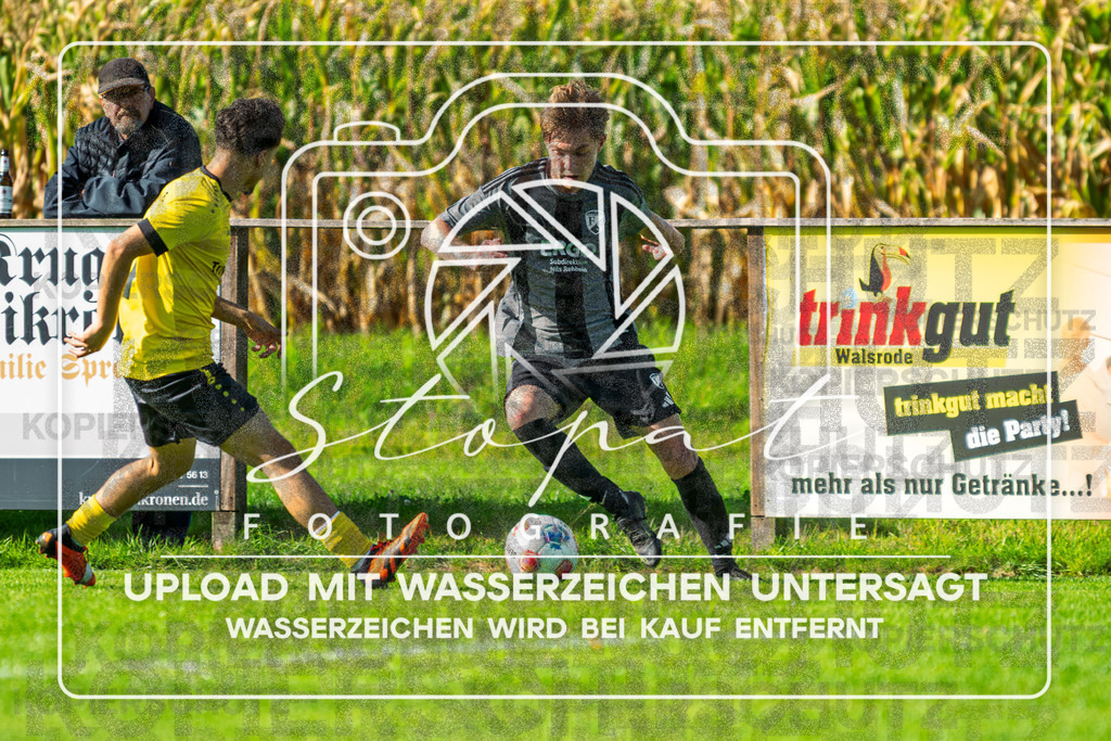260920-FGFS-SVN-0011 | v.l. Milade Mirzo (SVN Buchholz #7), Kjell Wagner (FG Fulde-Stellichte #2);Kreisliga Herren HK - FG Fulde-Stellichte vs. SVN Buchholz am 20.09.2026 in Zentralstadion, Fulde - Realisiert mit Pictrs.com