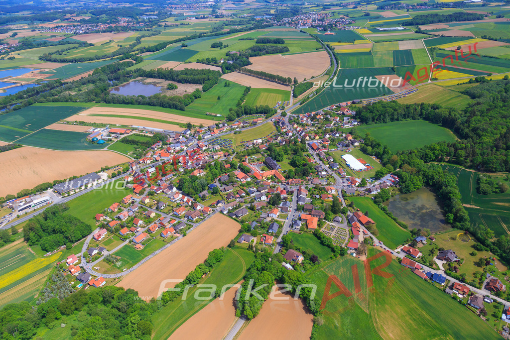 Luftbild von Trieb Lichtenfels - Luftaufnahme wurde 2016 von https://frankenair.de mittels Flugzeug (keine Drohne) erstellt - die Geschenkidee