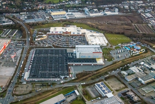 Witten230102415 | Luftbild, Ostermann Möbelhaus, Parkplätze, Rüdinghausen, Witten, Ruhrgebiet, Nordrhein-Westfalen, Deutschland