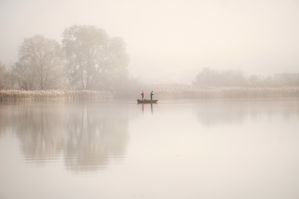 Fischer am Gaishorner See | walter-wagner-fotografie