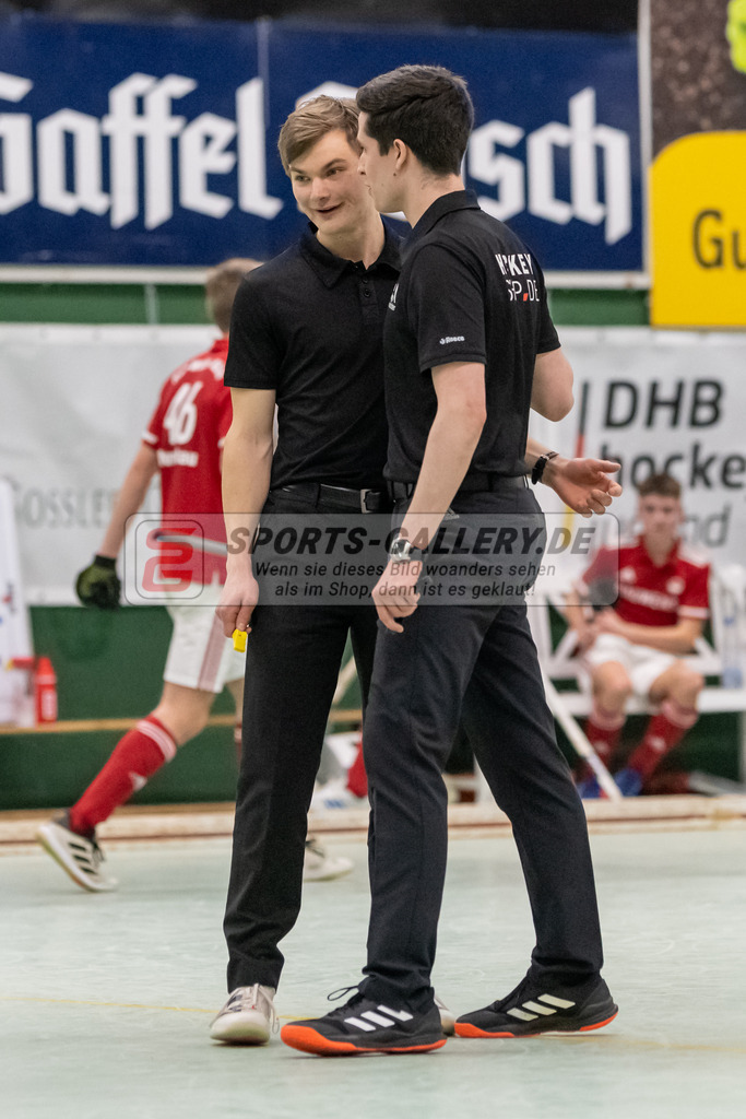 SFE_20230304_0054 | Deutsche Meisterschaft Männliche U16 Halle 2023 am 04.03.2023 in Köln (KTHC Stadion Rot-Weiss Köln Tennis and Hockey Club), Photo: Stephan Fehrmann 2022 (Sports-Gallery)
