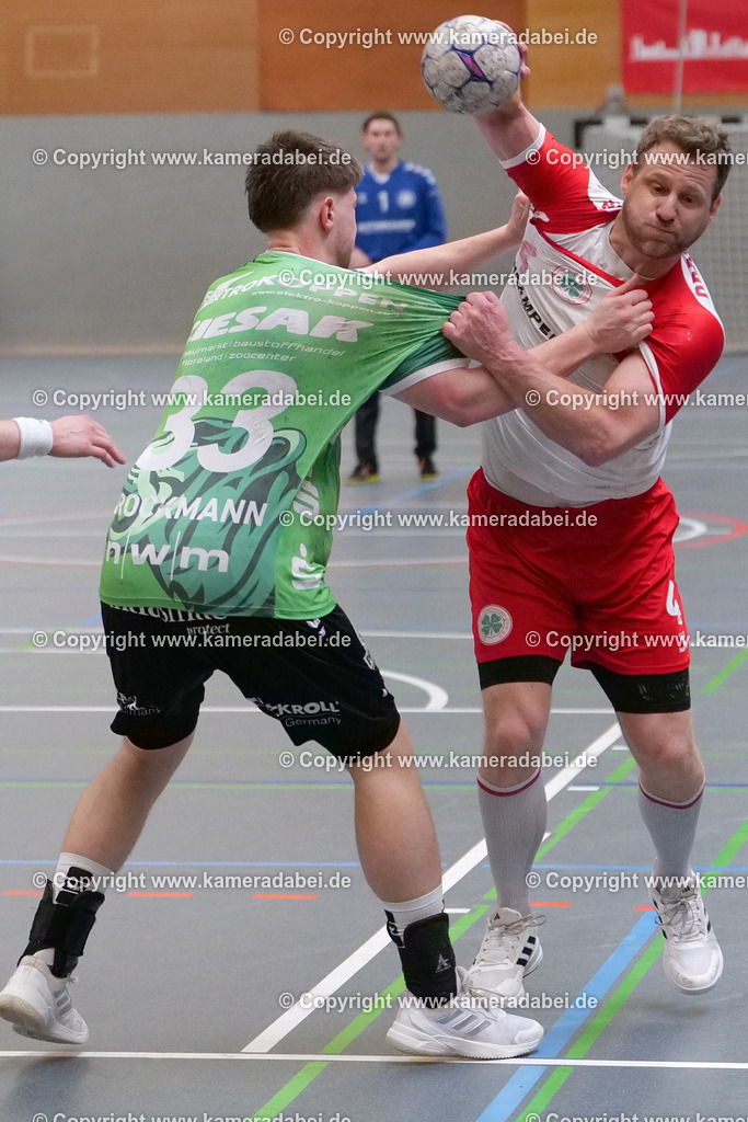 Handball : Verbandsliga Herren: TB Oberhausen - RW Oberhausen  am 12.04.2026 in Oberhausen. | Handball : Verbandsliga Herren: TB Oberhausen - RW Oberhausen  am 12.04.2026 in Oberhausen. - Realisiert mit Pictrs.com