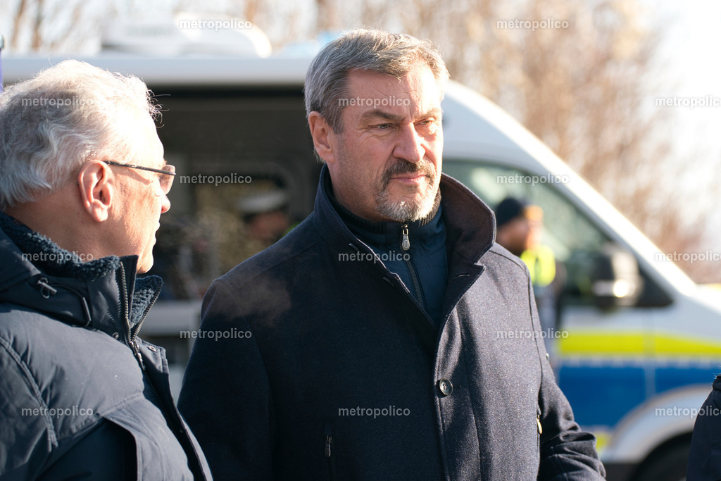 Markus Söder im Rahmen der PK zur Jahresbilanz Grenzpolizei am 6. Feb. 2025 (17) (1) | Metropolico