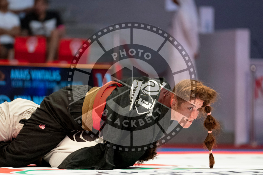 20231107PBB4286 | Fighters compete during the AJP World Master Championship in the Mubadala Arena in Abu Dhabi, Arab United Emirates, on November 7, 2023.