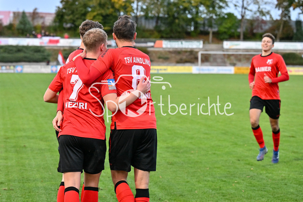TSV Aindling - SC Oberweikertshofen | Jubel nach 1-0