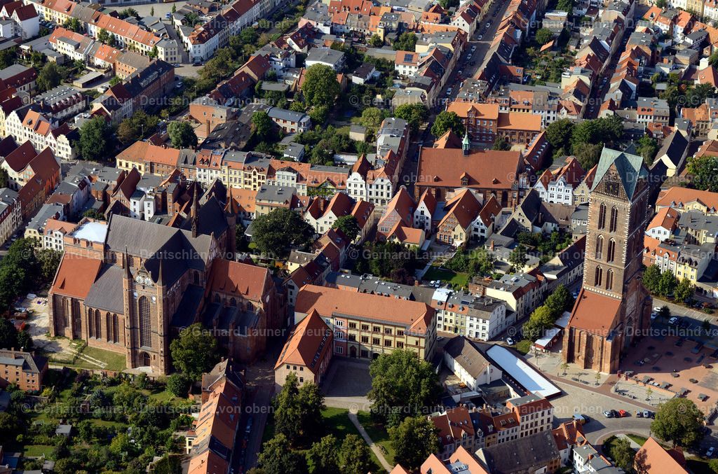 3292228 | wismar, marienkirche u. st.georgenkirche