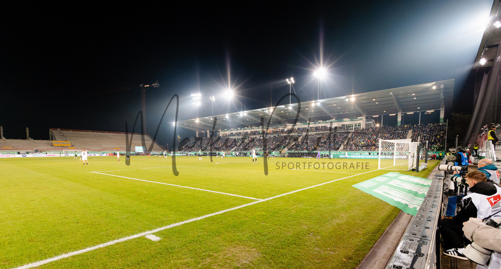 2. Bundesliga, Saison 2025/26, 15. Spieltag: SC Preußen Münster - Hannover 96 | Münster, 05.12.2025: 2. Bundesliga, 15. Spieltag, SC Preußen Münster gegen Hannover 96 im LVM-Preußenstadion in Münster. Foto: sportfotografie.ms | Markus Paletta - Realisiert mit Pictrs.com