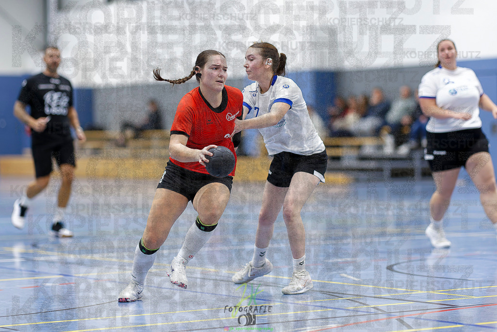 Frauen 2. Bezirksklasse; SG Rechtenbach - HSG Linden II | Frauen 2. Bezirksklasse; SG Rechtenbach - HSG Linden II am 16.11.2025 in Rechtenbach (Sporthalle Rechtenbach)Photo © 2025 - Jörg Heinrich - Realisiert mit Pictrs.com