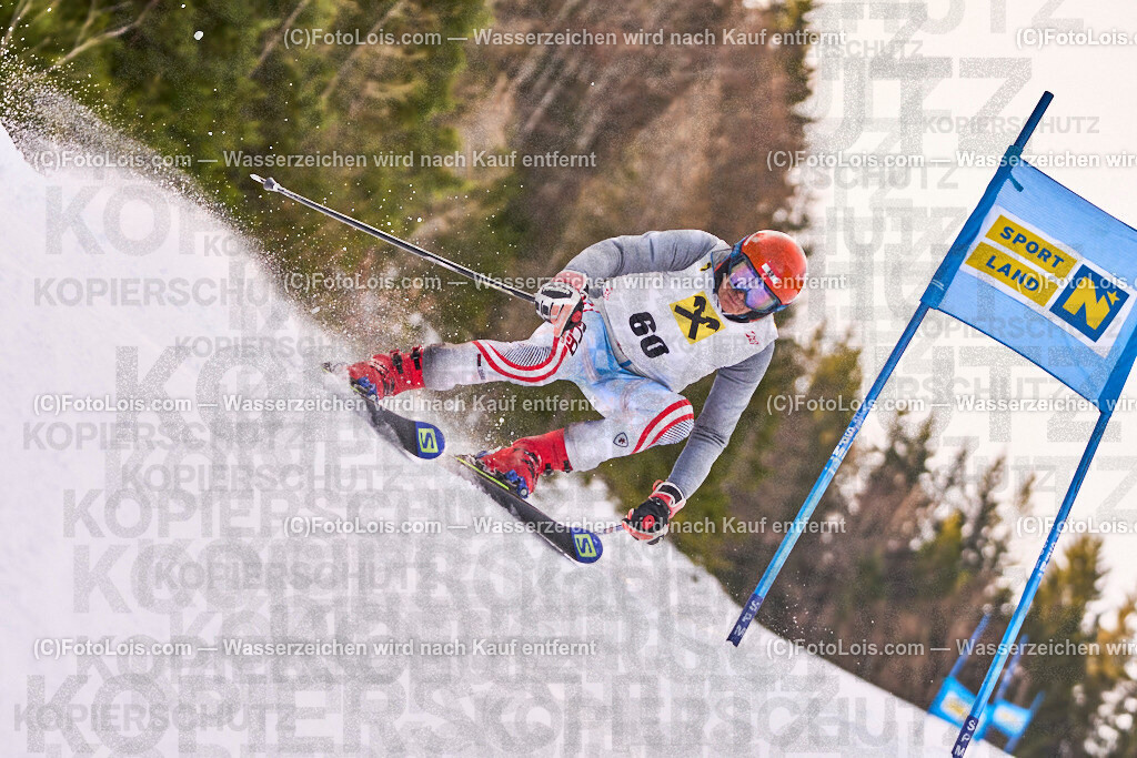 ALP0910_MastersCup-RTL-II_LKHF_Steiner Albert | NÖ Raiffeisen MastersCup, Jugend - Damen - Herren, Riesentorlauf-Rennen 2 auf der Fuchswaldpiste in Lackenhof am Ötscher, durchführender Verein: Schiklub Lackenhof, So 9. Februar 2025.