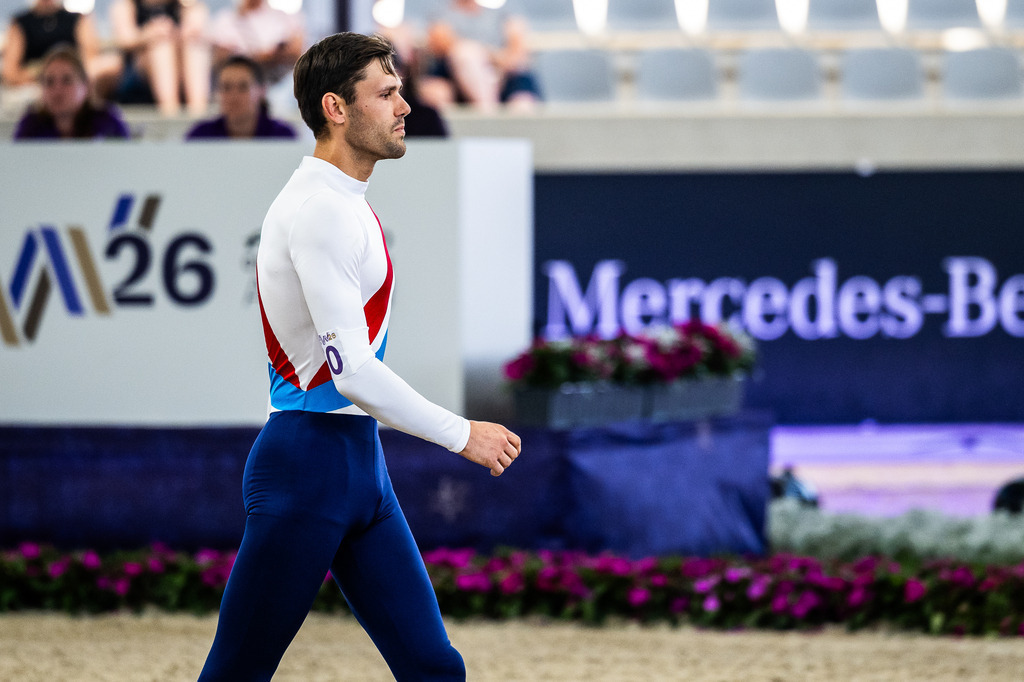 FEI World Championships | Luxembourg Vaulter Philip Bäcker on Ballantine lead by Alexandra Dietrich - Realisiert mit Pictrs.com