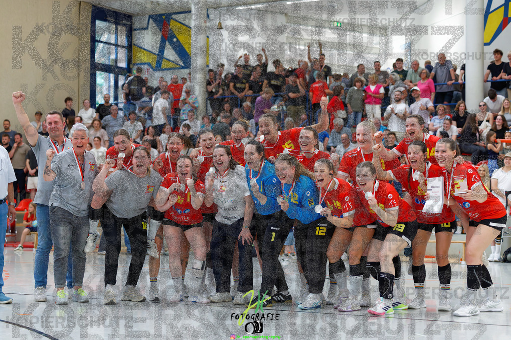 HSG Wettenberg - HSG Lumdatal | Wiederholungs-/Entscheidungsspiel um die Meisterschaft in der Frauen Oberliga Mitte und Aufstieg in die RegionalligaHSG Wettenberg - HSG Lumdatal am 11.05.2025 in Launsbach (Wettenberg) (Halle GS Launsbach (Wettenberg))Photo © 2025 - Jörg Heinrich - Realisiert mit Pictrs.com