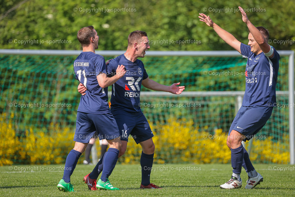 BQ3I2960 | 27.05.2023; Gruppenliga Gi/Mr.; Rasenplatz Eiershausen; SG Eschenburg - FSV Schröck; Ergebnis: 5:1 (2:1)