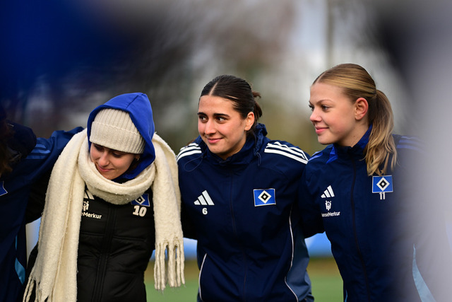 Fußball I Frauen I Saison 2025-2026 I Regionalliga Nord I 11. Spieltag I Hamburger SV U20 - Holstein Kiel I 28598 | Der Sportfotograf. - Realisiert mit Pictrs.com
