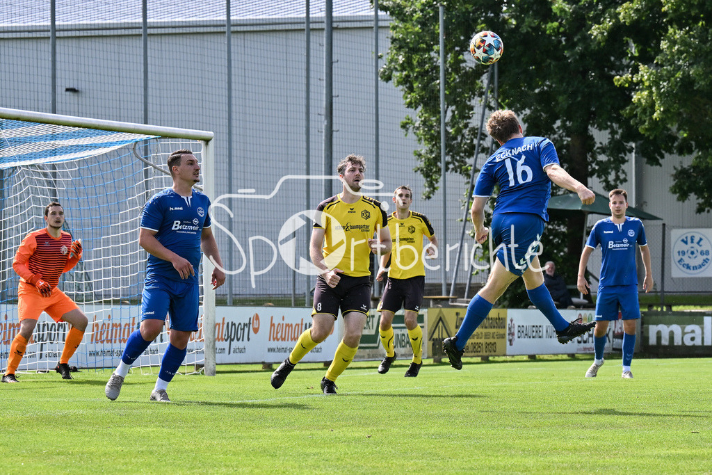 VfL Ecknach II - SV Obergriesbach | Kopfball Ecknach 16